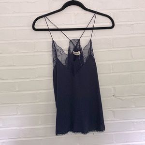 Zadig & Voltaire navy christy tank size S